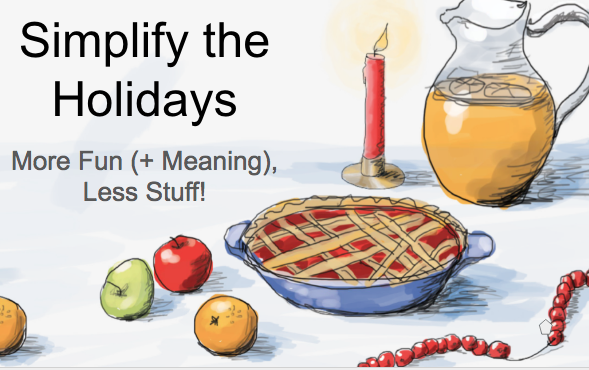 Simplify The Holidays Community Presentation