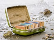 Booksuitcasebeach2